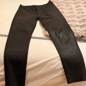 Ralph Lauren Lambskin 5-Pocket Super-Slim Pant (Sz O)